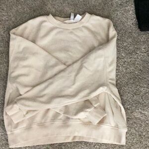 H&M Cream Crewneck